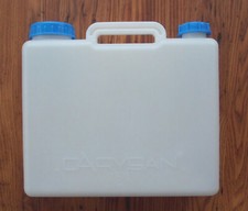 Wasserkanister Din 96+61, schmal 15L Abwassertank 2 Öffnungen Deckel 60085m NEU