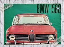 1961 BMW 1500 Georg Meier München Werbung Auto Wagen Motor Technik Vintage Deko