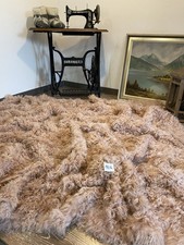 Echte Schafsfell Decke