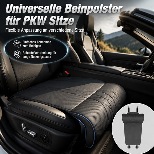 Universal beinauflage schwarz - universal,