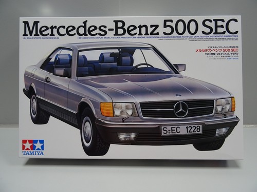 Tamiya mercedes benz 500 sec - tamiya, mercedes-benz