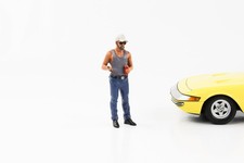 1:18 Figur Mann Campers mit