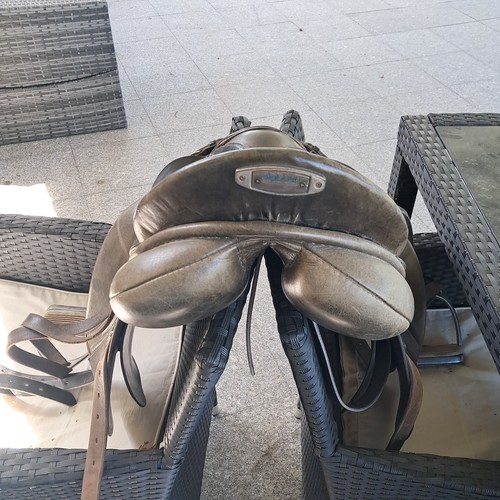Pferdesattel braun leder von - pferdesattel,
