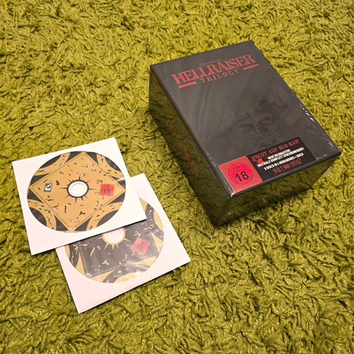Hellraiser trilogy blu ray - hellraiser,