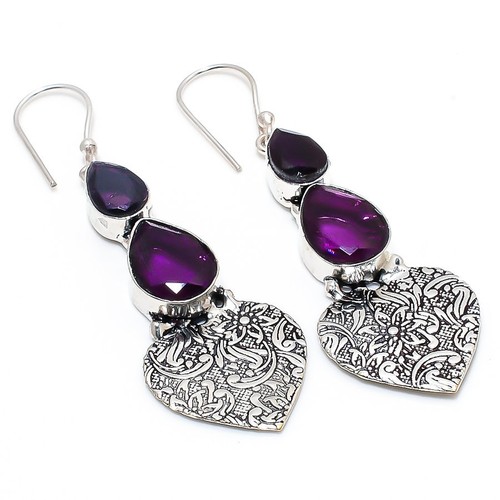 Amethyst edelstein handarbeit - amethyst,