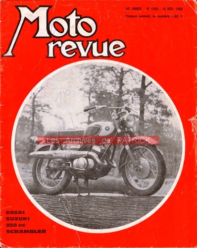 Motorrad revue 1906 suzuki - revue, x6