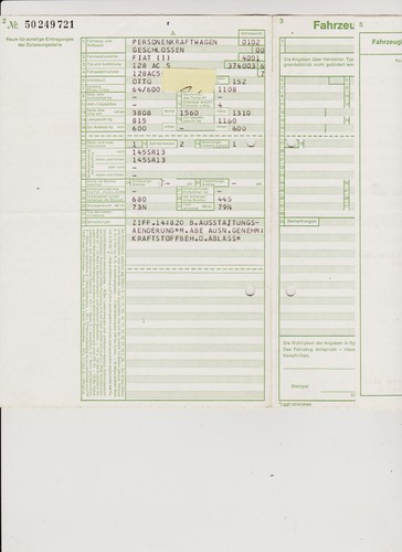 Fiat 128 1974 - fiat, ac