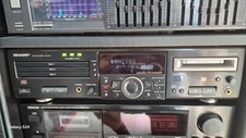 sharp md-r3 MD-Deck + 3 CD-Player Minidisc Player