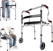 Klappbar Gehhilfe Gehbock Alu
