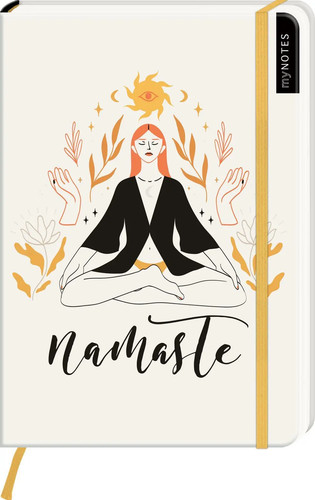 Mynotes notizbuch namaste - a5:,
