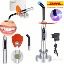 2200mAh LED Dental Polymerisationslampe Curing Light Lampe Zahnarzt Cordless NEU