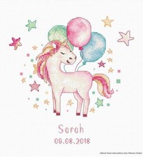 Luca-S Kreuzstichset "Einhorn