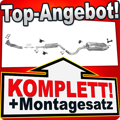 Auspuff für golf - für, vw
