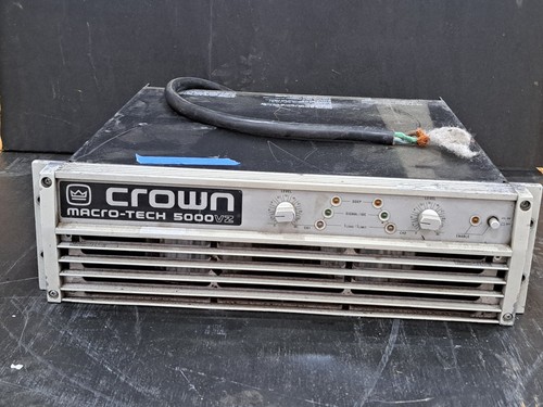 Crown macro tech 5000vz - macro-tech,