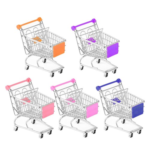Mini einkaufswagen korb - einkaufswagen,
