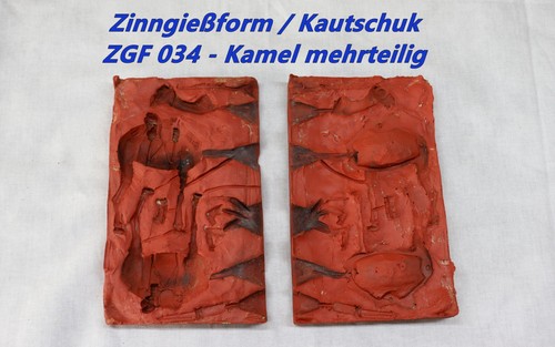 Zinngießform kamel - -,