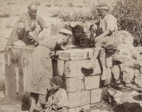 Syrien damaskus brunnen foto - syrien,