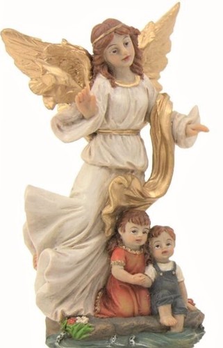 Schutzengel mit kinderpaar - mit,