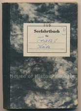 123811, BRD Seefahrtsbuch für eine Frau, Käte Trans, von 1953