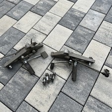 YAMAHA RD250LC RD350LC ZURÜCKVERLEGTE FUẞRASTEN SATZ RELOCATED FOOTREST SET