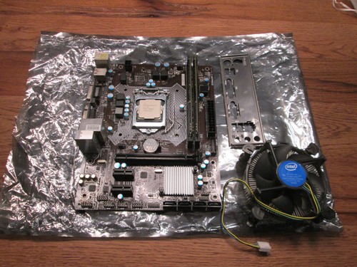Msi mainboard bundle - mainboard, h110m