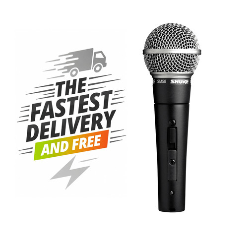 Shure sm58s - sm58s, (sm58se)