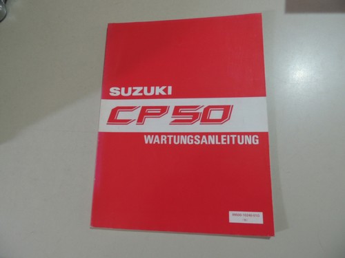 Suzuki cp50 wartung reparatur - wartung,