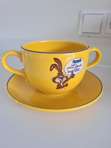 Nesquik jumbo tasse mit teller - mit,