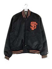 Starter 90s Vintage MLB San Francisco College Jacke Schwarz L Herren