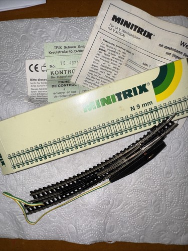 Minitrix spur bogenweiche - minitrix,