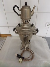 Russischer Samowar Teekocher elektrisch Teemaschine Wasserkocher 1970er Jahre