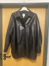 H&M Oversize Lederoptik