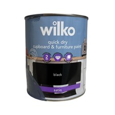 Wilko Black Quick Dry Schrank-