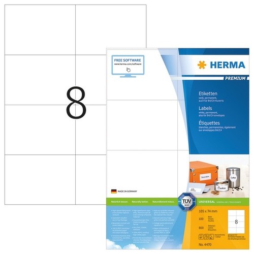 Herma 4470 etiketten premium - 4470,