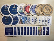 30 Bierdeckel Schneider München, alt und neu, mit "VK" Weisses Brauhaus (+1945)