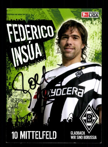 Federico insua autogrammkarte - insua,