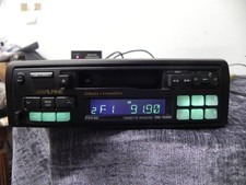 /ALPINE TDE 7528R Kassettenradio AM/FM RDS 4 x 25 Watt