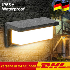 LED Außenleuchte Wand-Leuchte mit Bewegungsmelder Hausbeleuchtung Sensor 18W