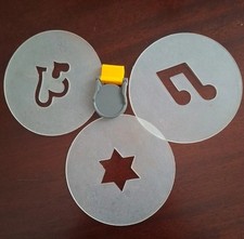 Kaffee Kakao Cappuccino Schablone Verzierung .