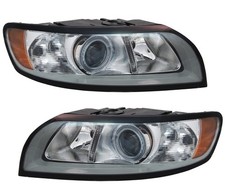 Scheinwerfer Set für Volvo S40 II MS H7 / H9 Volvo V50 Motor LWR Grau