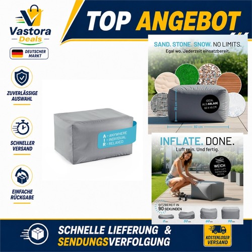 Lumaland aufblasbarer hocker - aufblasbarer,