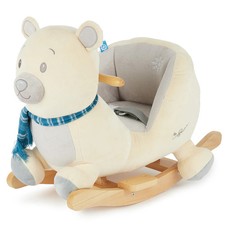 Bieco Plüsch Schaukeltier Eisbär Lars – Schaukelpferd