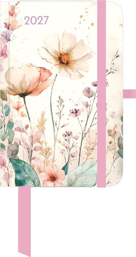Floral 2027 taschenkalender - floral,