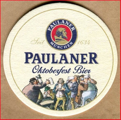 Bierdeckel paulaner - bierdeckel,