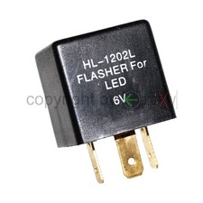 1x 6V LED Blinkrelais für