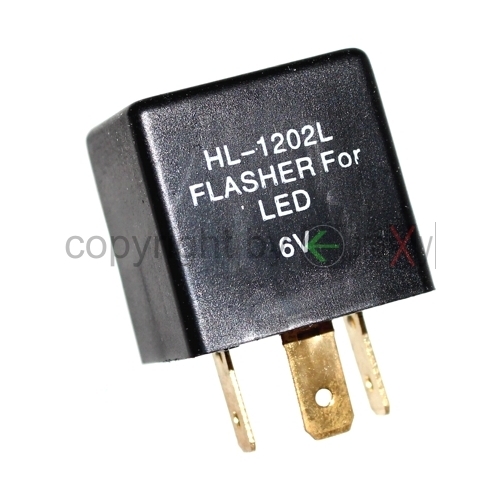 Led blinkrelais für - 6v,