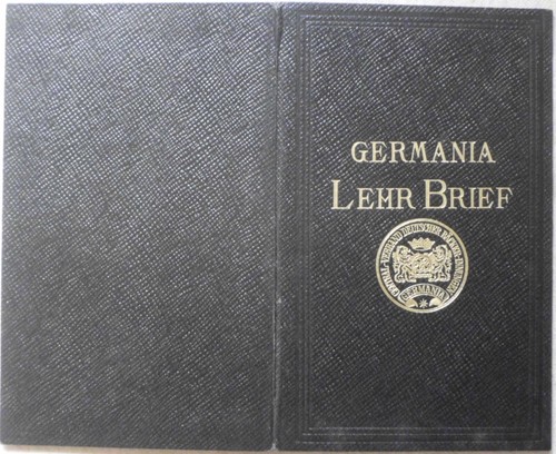 Germania lehr brief - lehr, /