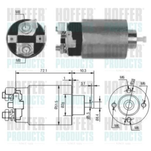 Elektromagnet hyundai galloper - elektromagnet,