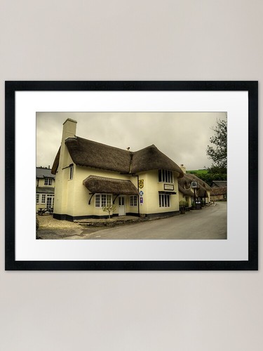 The royal oak gerahmter - oak,