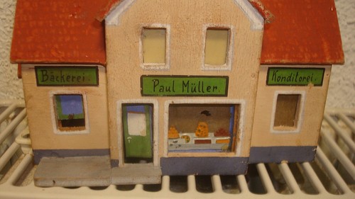 Altes miniatur haus - altes,